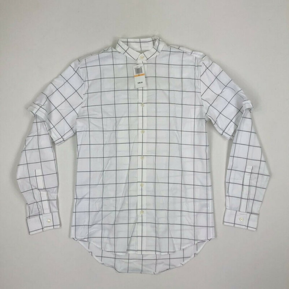 Public School New York Mens Button Shirt Banded